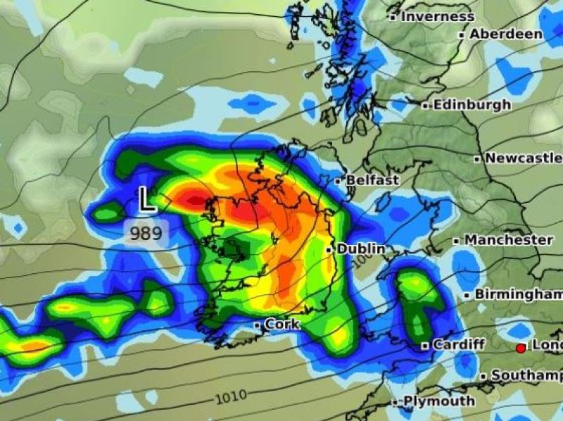 Met Eireann forecasts rough weather for Ireland - Kilkenny Live