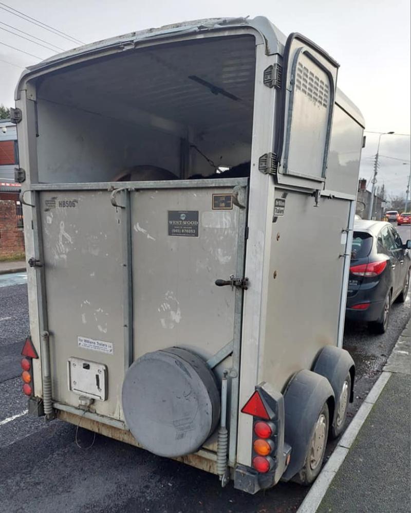 Gardaí in Kilkenny not horsing around as they arrest driver pulling trailer 