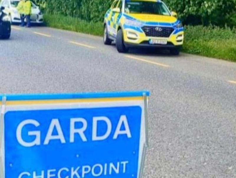 Garda checkpoint