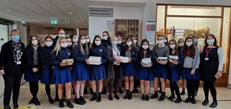 Loreto Young SVP Committee visit St. Luke's Hospital in Kilkenny