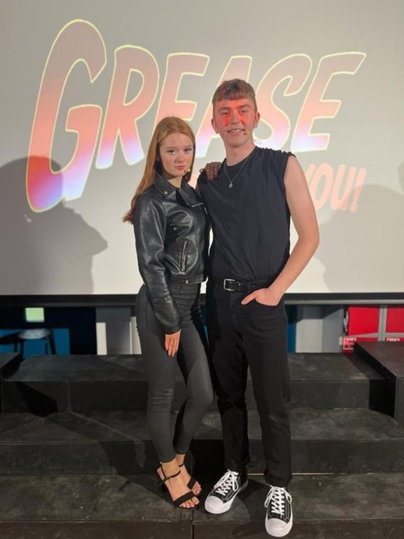 Grease musical Colaiste Abhainn Ri