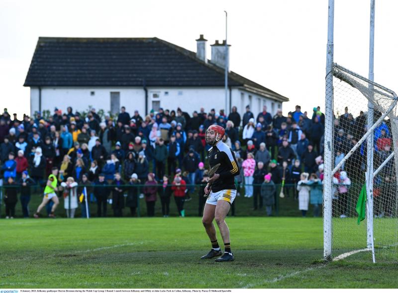 Darren Brennan comes in to goal in Kilkenny's sole change for NHL clash with Waterford