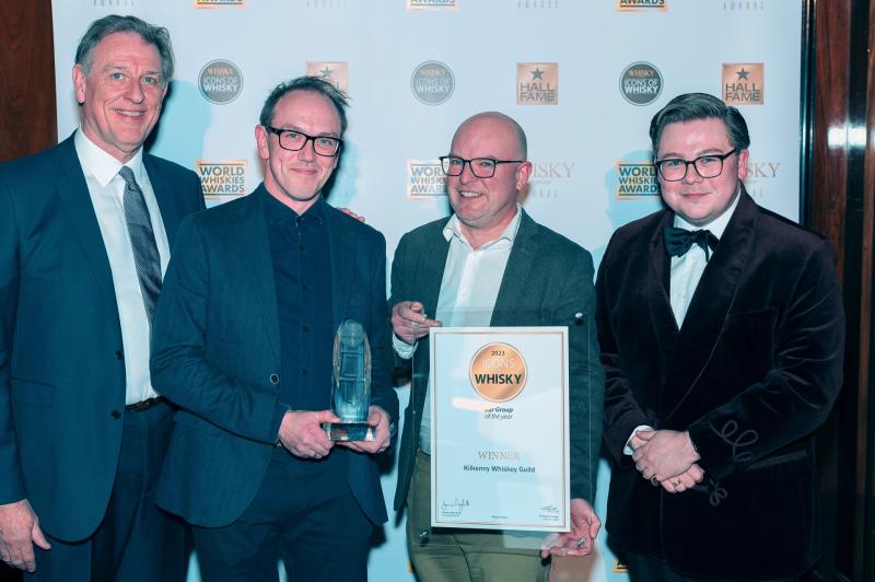 Kilkenny Whiskey Guild wins Global Icon of Whisky Award