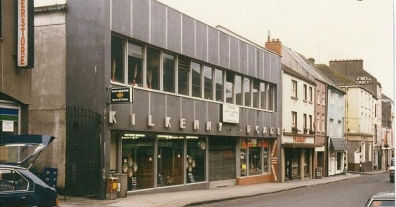 Archive - Shopping arcade for High Street in Kilkenny (1973)