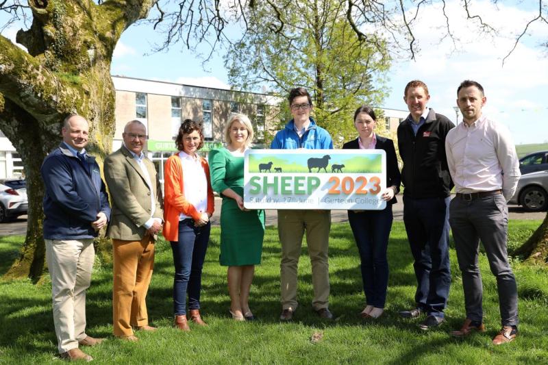 At the launch of Sheep2023, a major sheep event taking place in Gurteen Agricultural College, Co. Tipperary, in June