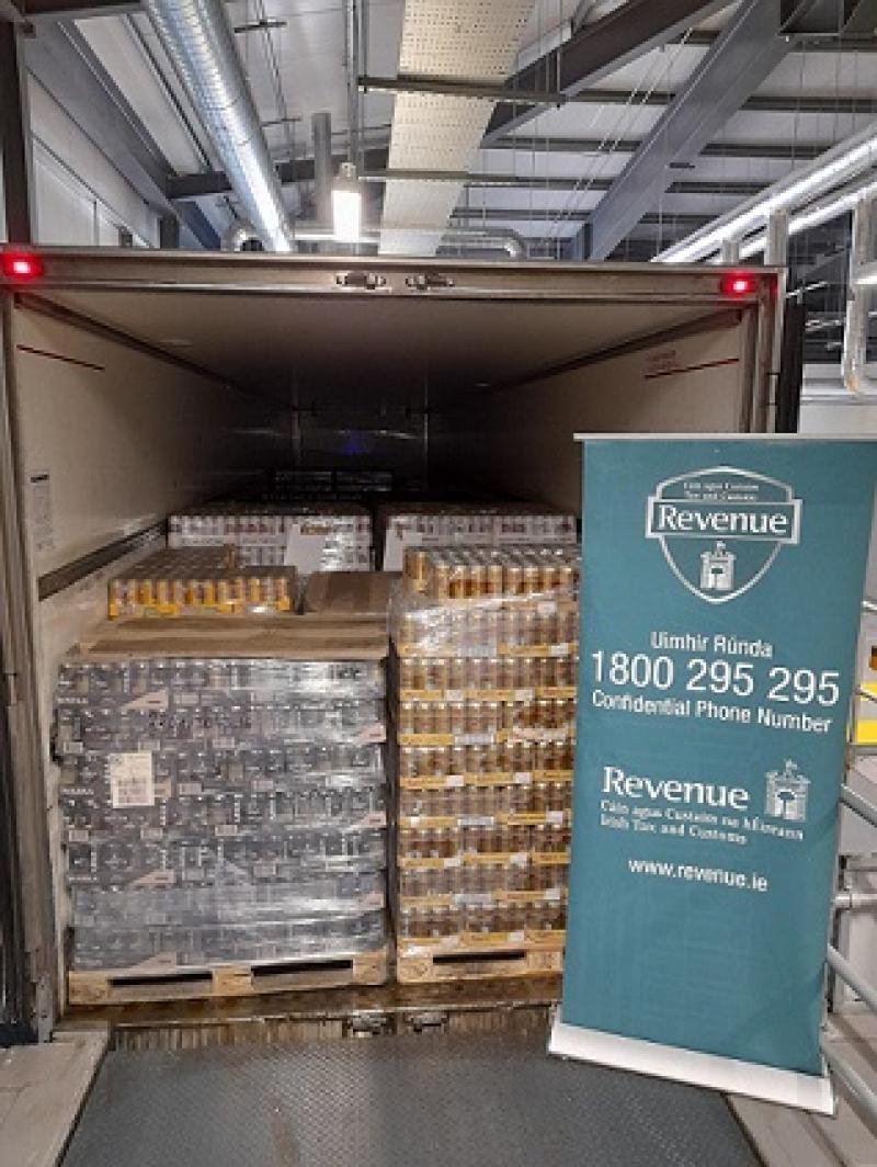 Revenue seize alcohol worth over €220,000 at Rosslare Europort