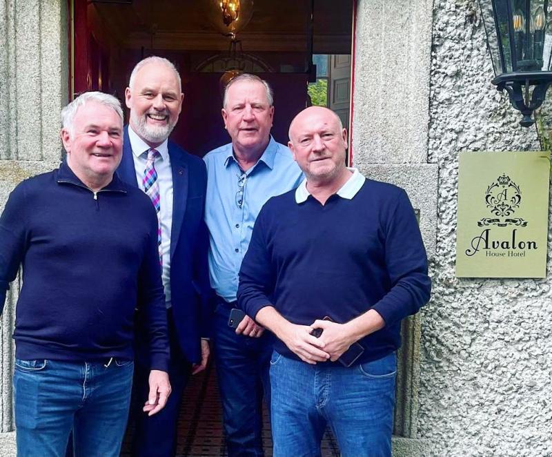 Football legends welcomed to Kilkenny