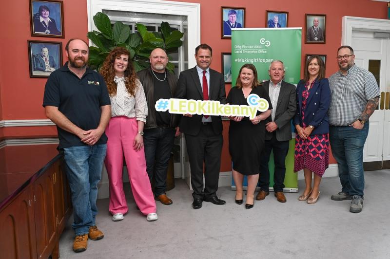 Minister of State for Business visits Kilkenny's  Local Enterprise Office