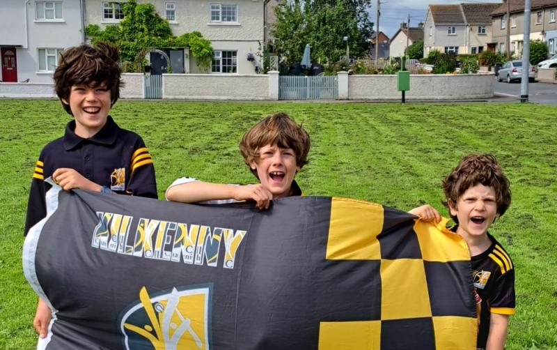 WATCH: Kilkenny youngsters show support for hurlers ahead of All-Ireland Final