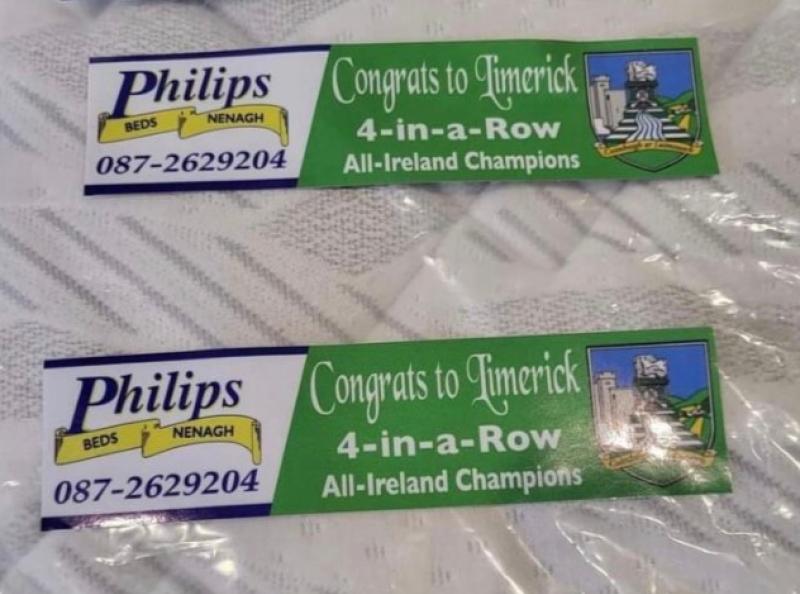 Limerick car stickers revealed!