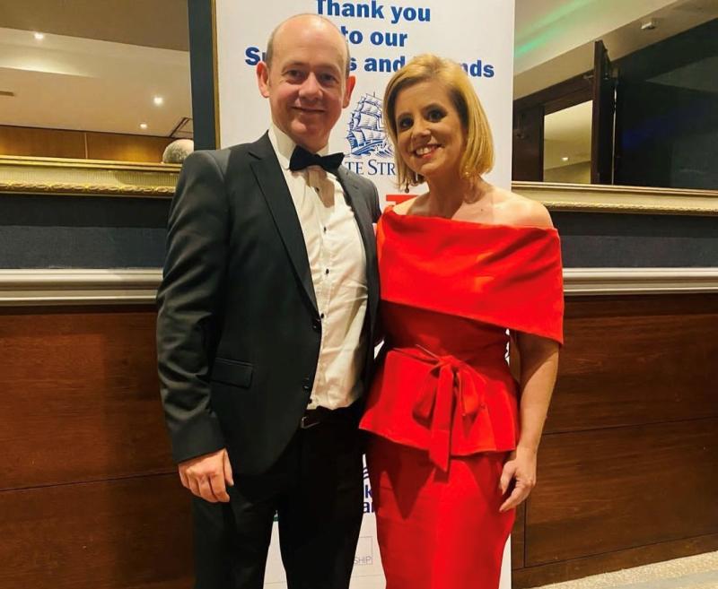 Eimear Ní Bhraonáin and Alan O'Reilly announce their engagement in the clouds!