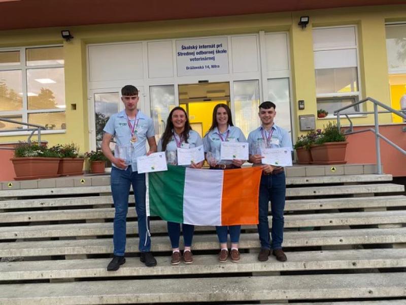 Kilkenny Teagasc students take on Agro Challenge in Slovakia