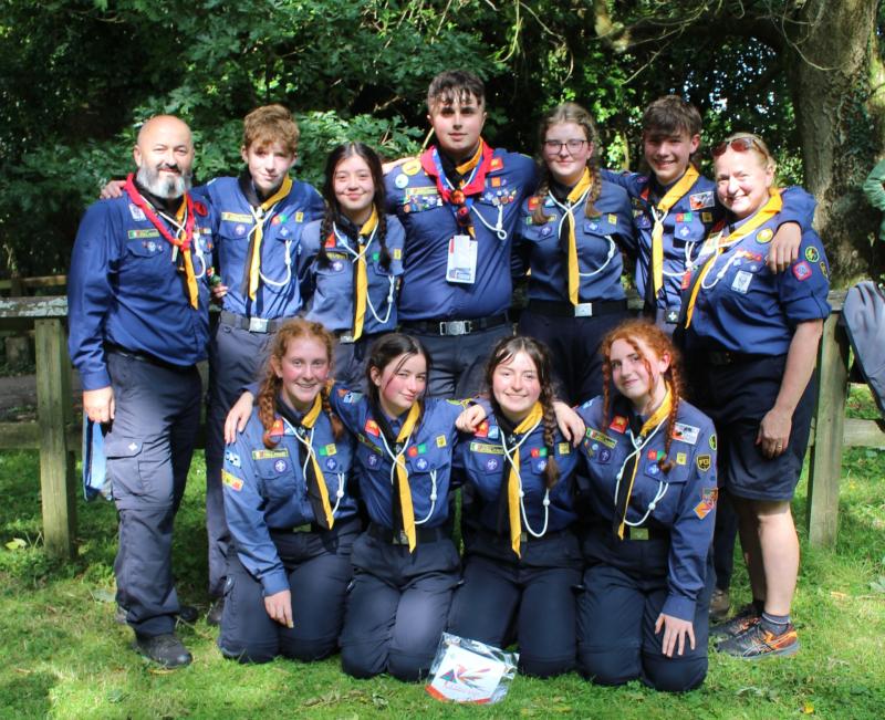 Kilkenny scouting group get gold and top ten finish!