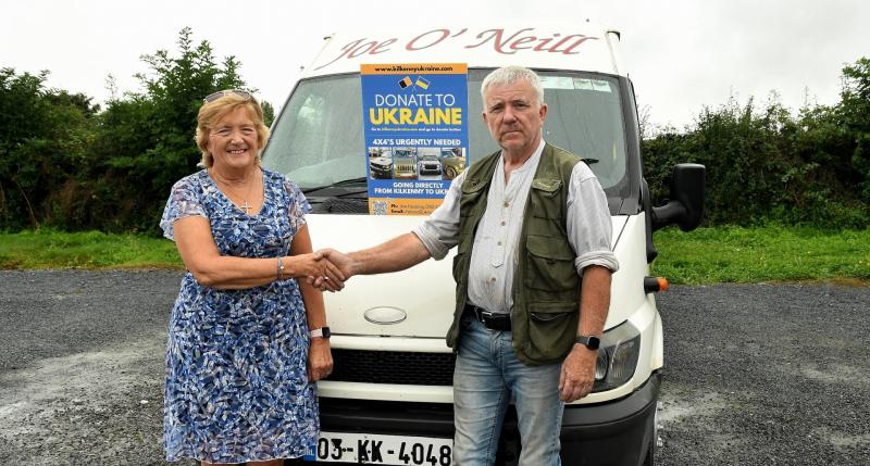 Kilkenny bus company donates minibus to Ukrainian relief