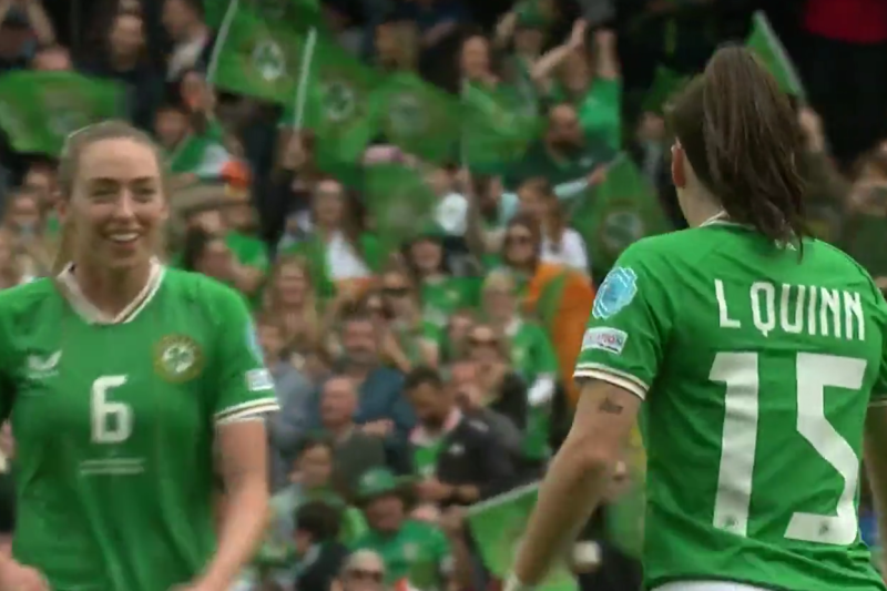 Record numbers attend women's game at Aviva as Ireland beats Northern Ireland 3-0