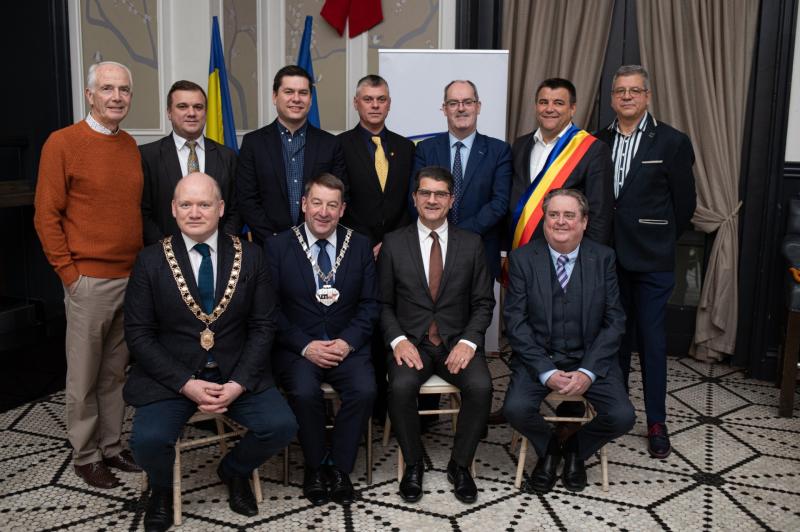Charter of Friendship signed between Kilkenny and Beclean in Transylvania, Romania
