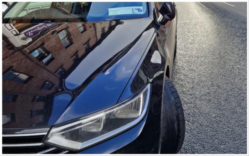 Garda&iacute; seize untaxed vehicle with dangerously bald tyre