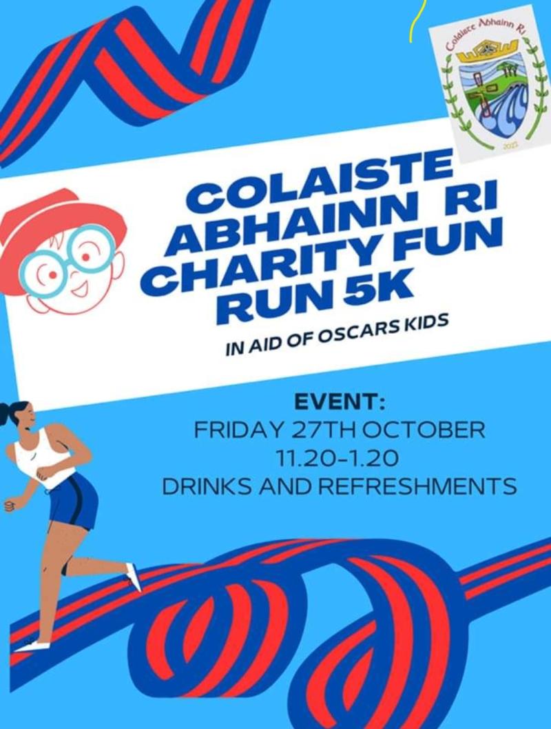 Fun run in Callan  in aid of Oscar’s Kids   cancer charity