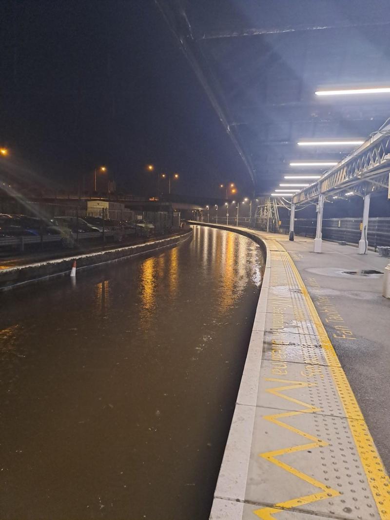 ALERT: Kilkenny train passengers impacted by severe flooding 