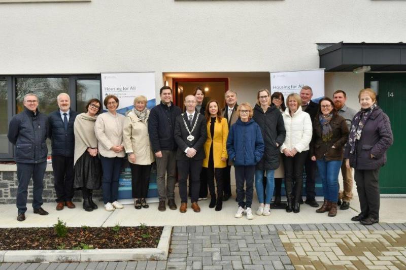 New 25-unit housing development opened by Kilkenny County Council