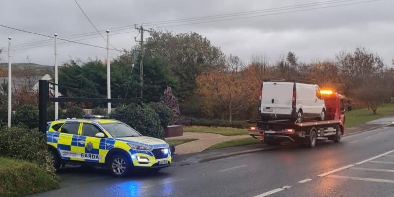 Speeding van driver faces prosecution 