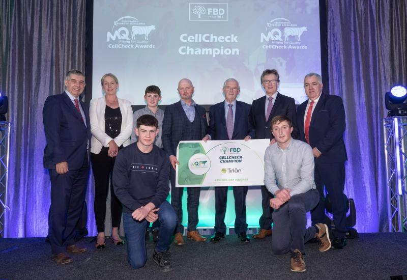 At the 10th annual Animal Health Ireland CellCheck awards
