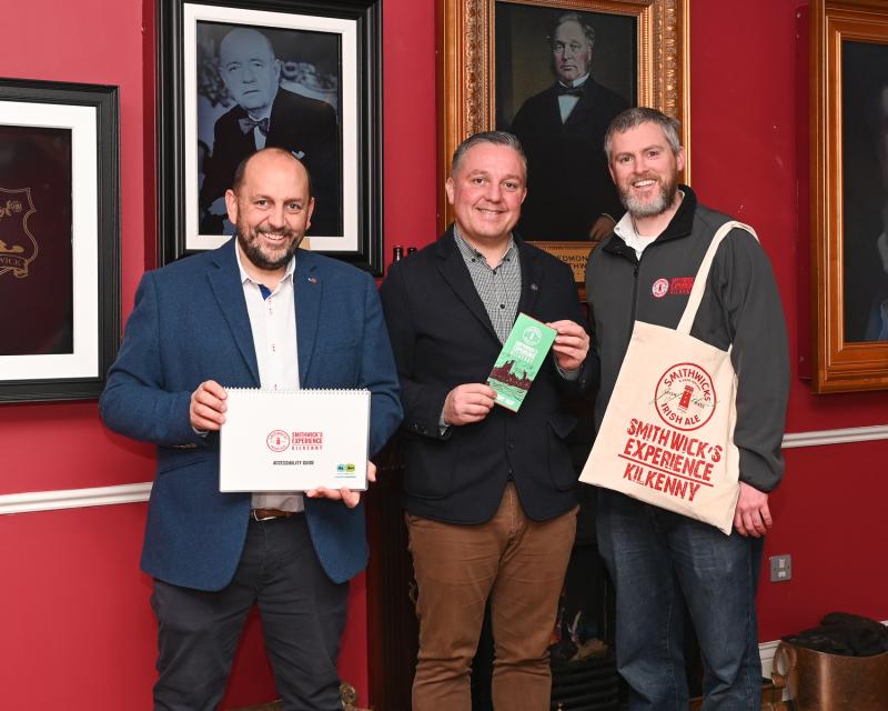 Martin Hanrahan, Ignacio Peregrina and Eoin Boyle