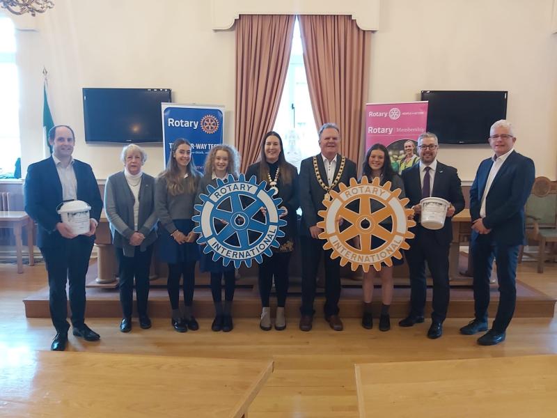 Mayor and local students launch Rotary Remembrance Tree Appeal in Kilkenny