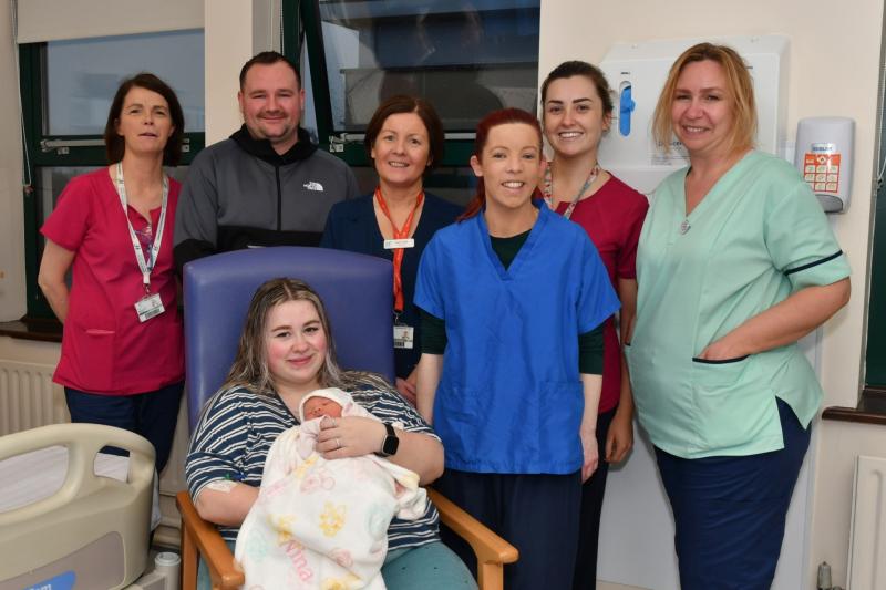St Luke's Hospital in Kilkenny welcomes New Year's baby