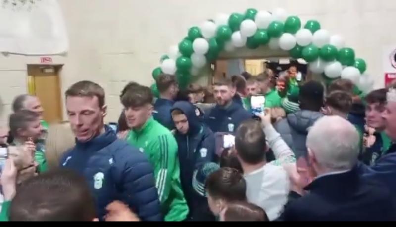 WATCH: O'Loughlin Gaels return home to heroes welcome despite defeat - Kilkenny Live