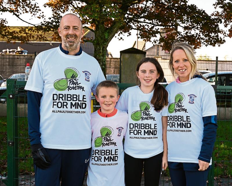 Paul Smith with his wife Natasha, son James and daughter Holly Mai