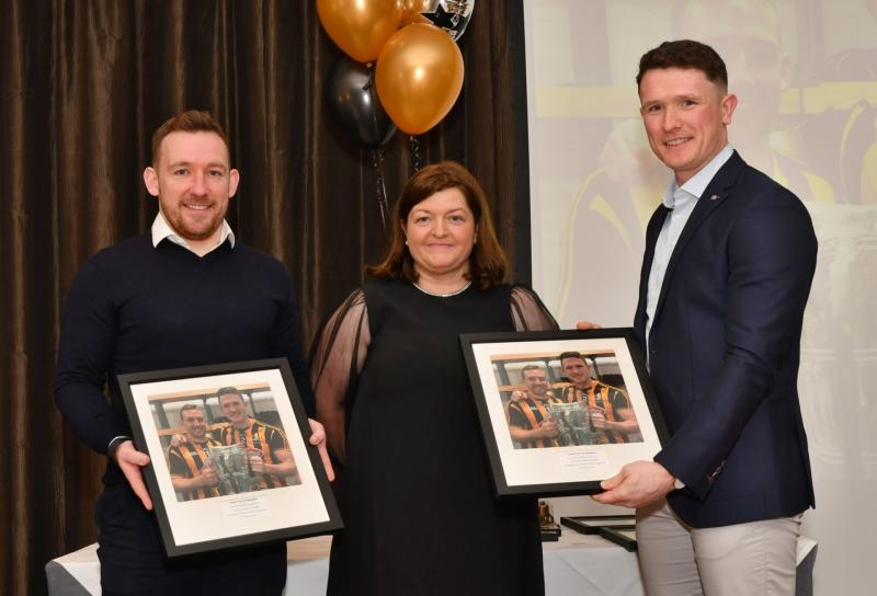 Kilkenny hurling legends Richie Hogan and Paul Murphy honoured by Danesfort GAA & Camogie Club