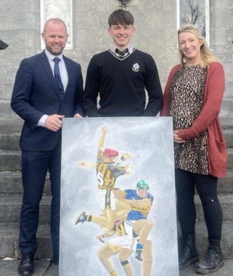 Kilkenny student wows with portrait of Tommy Walsh 