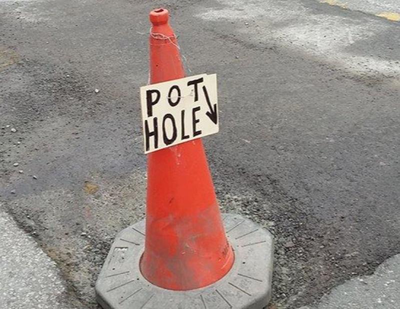 Kilkenny councillor comments on 'pothole so big you could lose a small child in it'