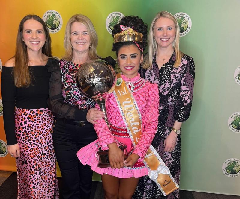 Kilkenny dancer Zahra becomes an Irish Dancing World Champion