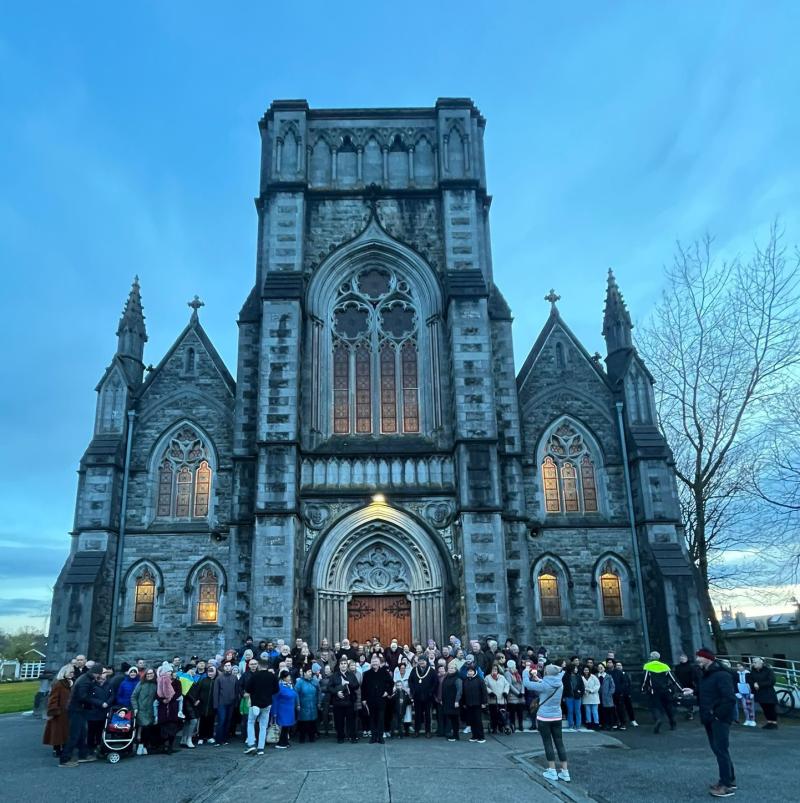 Hundreds join Good Friday walk in Kilkenny