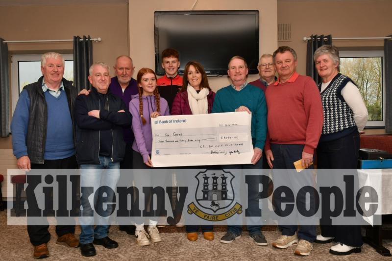 Callan golf club lotto