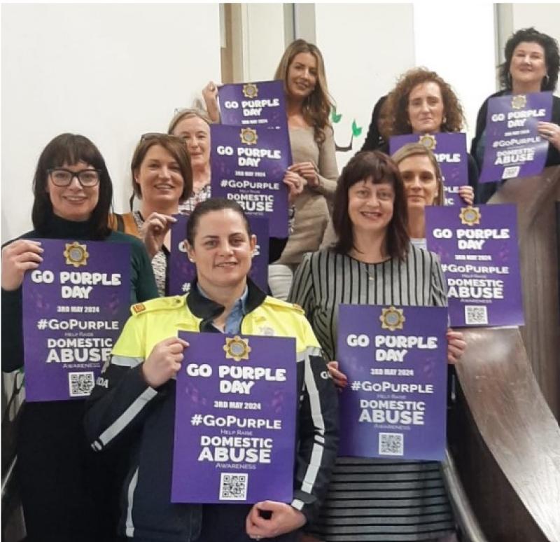    Kilkenny is to ‘go purple’ to raise awareness of domestic  violence 