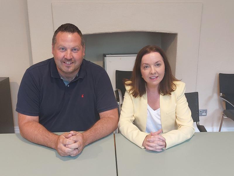 Cllr Peter 'Chap' Cleere and Cllr Deirdre Cullen