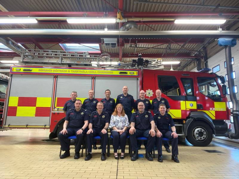 Eileen Lanigan retires from Kilkenny Fire Service after 41 years!