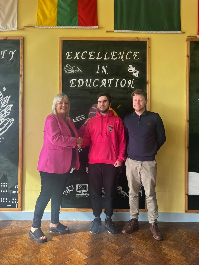 KCVS Principal McSorley, Bogdan, teacher Flood