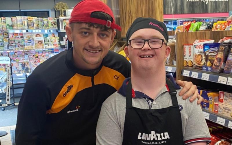 Kilkenny deli shares heartwarming photo of hurler Cian Kenny paying visit to staff