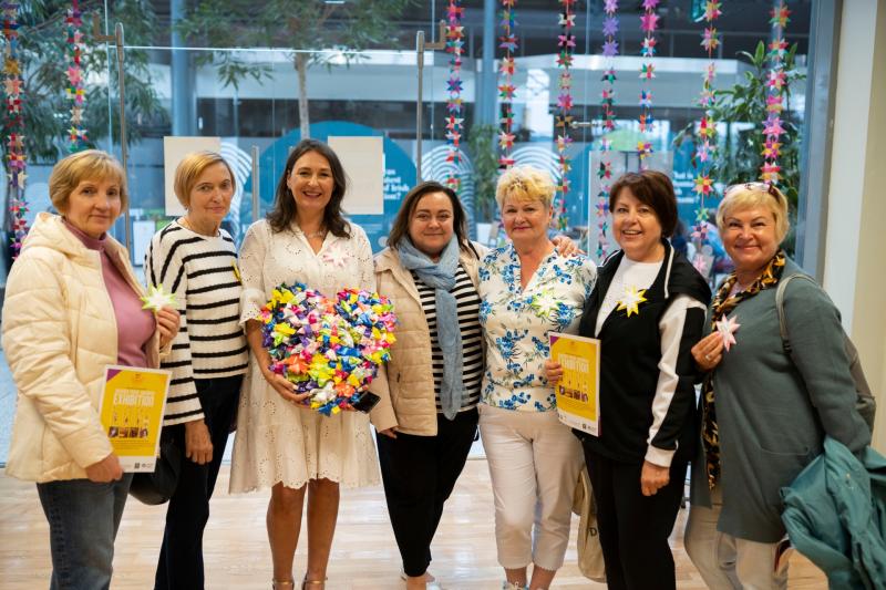 Kilkenny weavers contributed 14,000 stars to exhibition