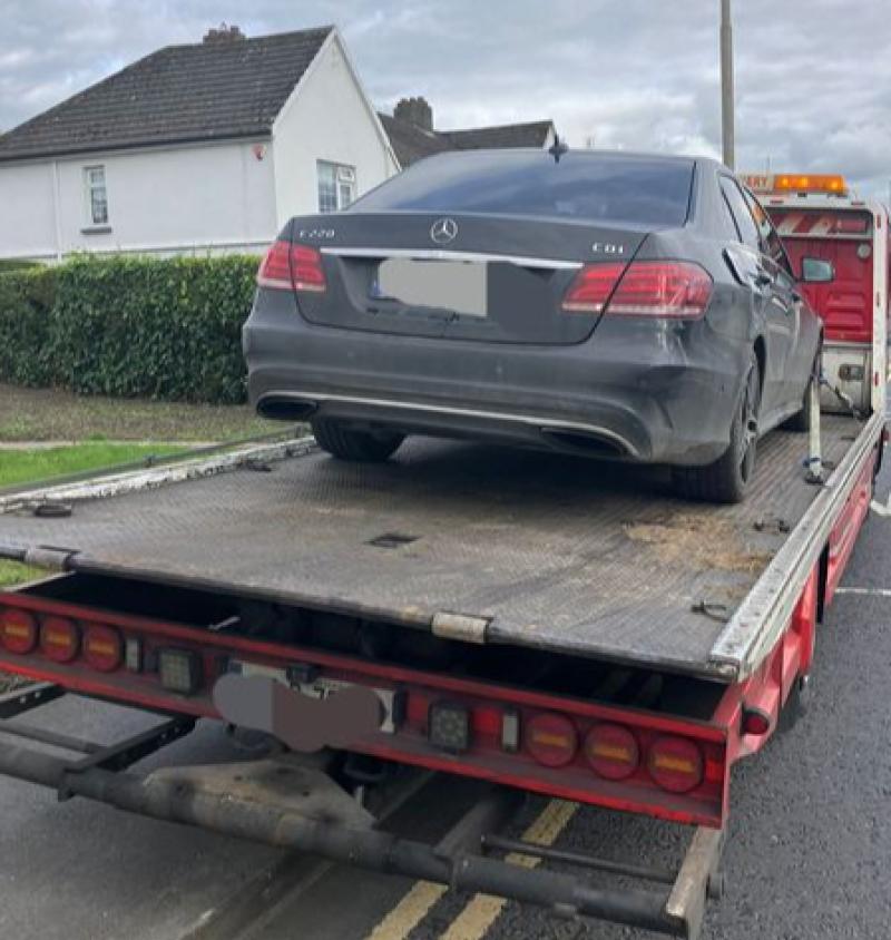 Kilkenny driver's car towed away by Gardaí