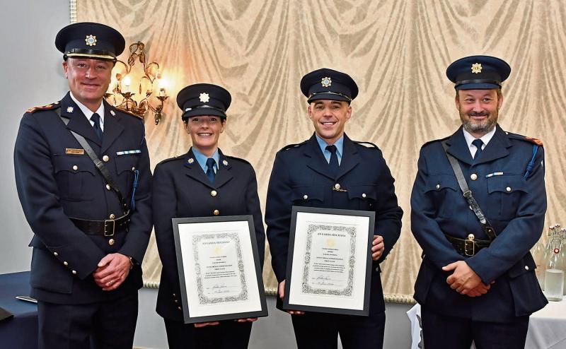 Hero gardaí praised for bravery at awards ceremony in Kilkenny 