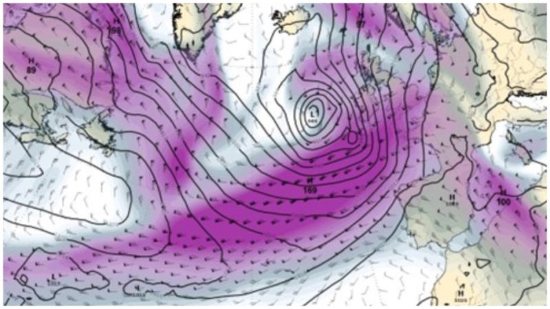 Possible wind warnings and 'named storm' forecast from Met &Eacute;ireann ahead of weekend