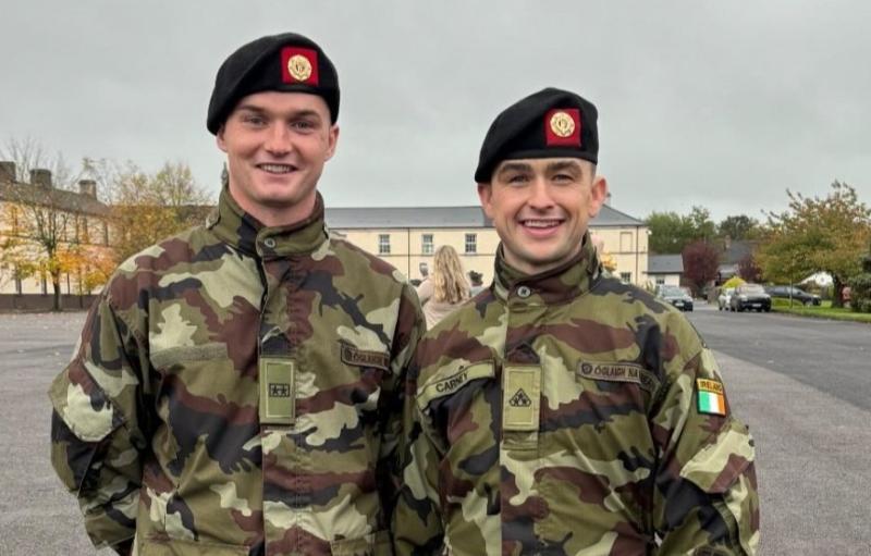 Proud day for Kilkenny family as Scanlon completes army training 