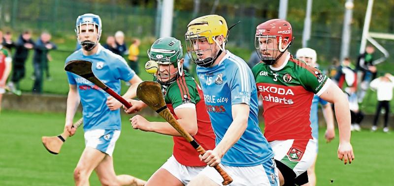James Stephens on top against against Graigue Ballycallan in Under 21 Hurling Semi-Final