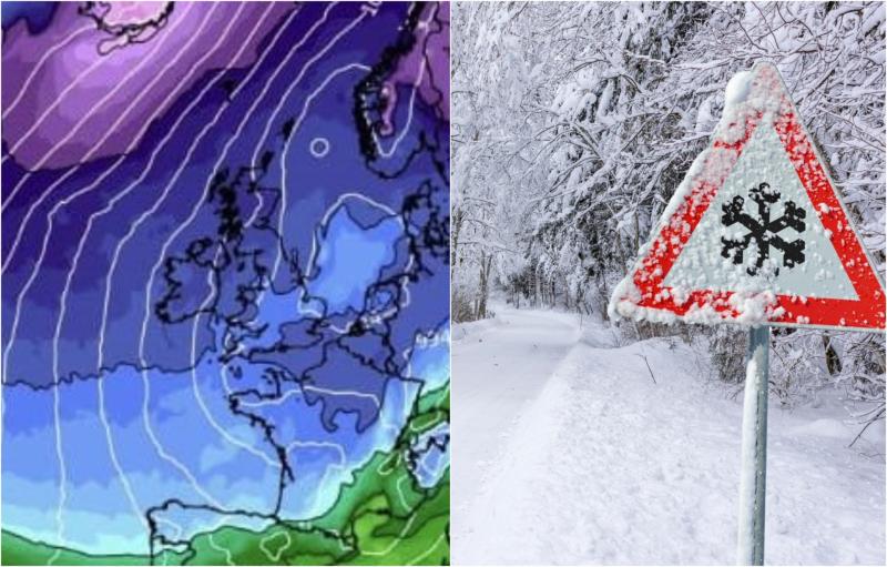Met Éireann in snow forecast for Ireland amid Arctic cold snap as temps plunge