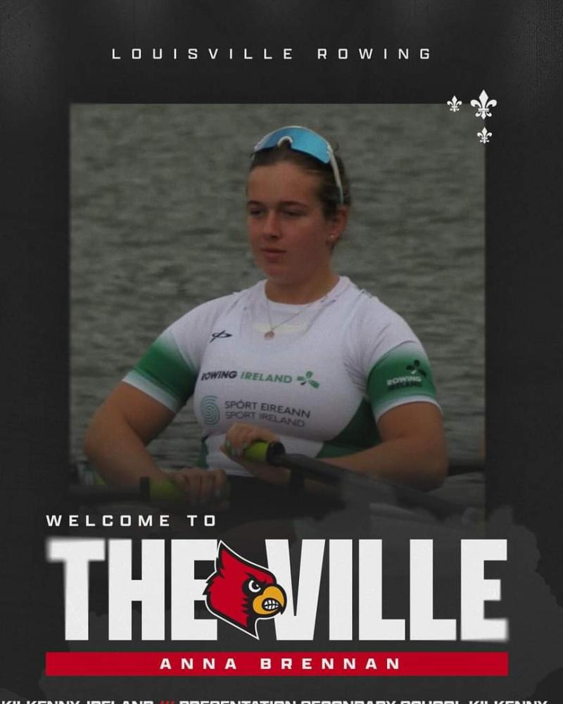 Kilkenny student set to join Women's Rowing team at USA University